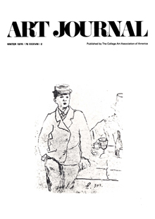 Cover image for Art Journal, Volume 38, Issue 2, 1978