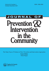 Cover image for Journal of Prevention & Intervention in the Community, Volume 49, Issue 4, 2021