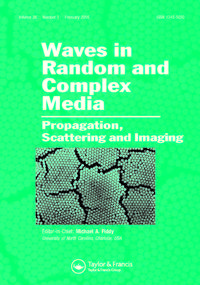 Cover image for Waves in Random and Complex Media, Volume 26, Issue 1, 2016