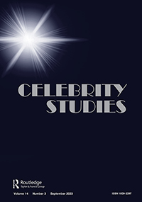 Cover image for Celebrity Studies, Volume 14, Issue 3, 2023