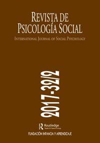 Cover image for International Journal of Social Psychology, Volume 32, Issue 2, 2017