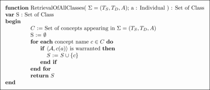 FIGURE 6 Retrieval of all classes.