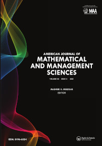Cover image for American Journal of Mathematical and Management Sciences, Volume 40, Issue 4, 2021