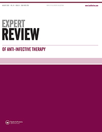 Cover image for Expert Review of Anti-infective Therapy, Volume 18, Issue 8, 2020