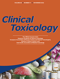 Cover image for Clinical Toxicology, Volume 60, Issue 11, 2022
