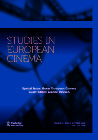 Cover image for Studies in European Cinema, Volume 12, Issue 3, 2015