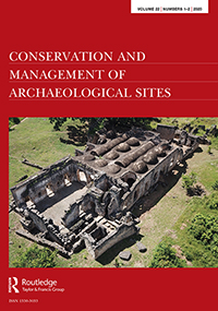 Cover image for Conservation and Management of Archaeological Sites, Volume 22, Issue 1-2, 2020