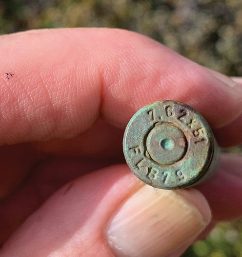 Figure 12. Fired round from feature 41 (one of four).