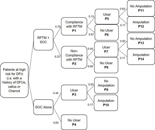 Figure 1 Decision-tree model structure.