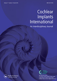 Cover image for Cochlear Implants International, Volume 17, Issue 2, 2016