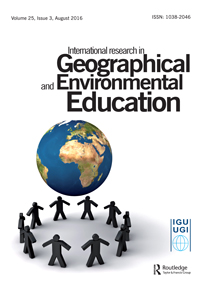 Cover image for International Research in Geographical and Environmental Education, Volume 25, Issue 3, 2016