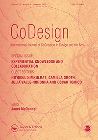 Cover image for CoDesign, Volume 16, Issue 4, 2020