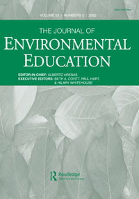 Cover image for The Journal of Environmental Education, Volume 53, Issue 5, 2022