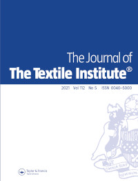 Cover image for The Journal of The Textile Institute, Volume 112, Issue 5, 2021