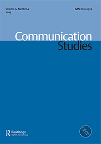 Cover image for Communication Studies, Volume 74, Issue 4, 2023