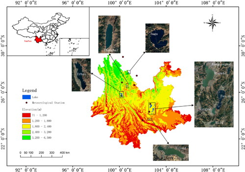 Figure 1. Study region and location of the NYPLs.