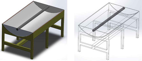 Figure 16. The isometric drawings of the reheating unit.