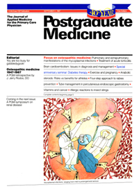 Cover image for Postgraduate Medicine, Volume 82, Issue 3, 1987
