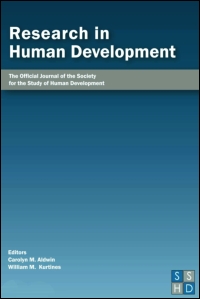 Cover image for Research in Human Development, Volume 12, Issue 3-4, 2015