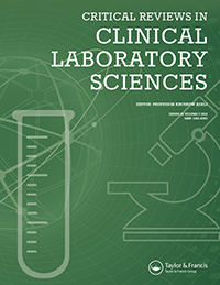 Cover image for Critical Reviews in Clinical Laboratory Sciences, Volume 56, Issue 7, 2019