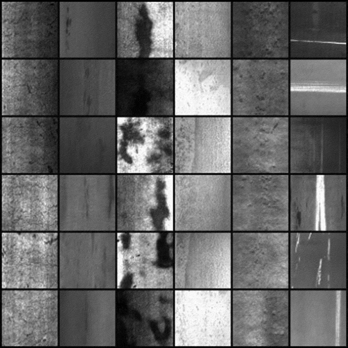 Figure 1. Some examples of the original strip steel defect images.