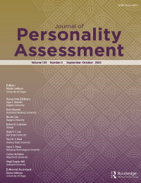 Cover image for Journal of Personality Assessment, Volume 105, Issue 5, 2023