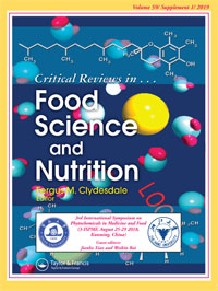 Cover image for Critical Reviews in Food Science and Nutrition, Volume 59, Issue sup1, 2019