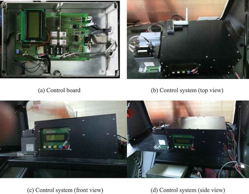 Figure 16. Local sensor control system installed.