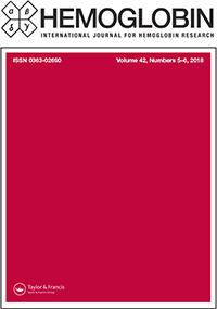 Cover image for Hemoglobin, Volume 42, Issue 5-6, 2018