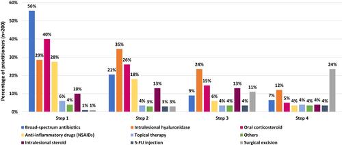 Figure 4 Strategies employed by practitioners to manage DIRs.