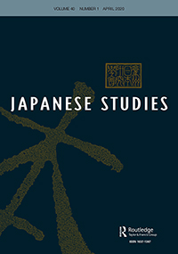 Cover image for Japanese Studies, Volume 40, Issue 1, 2020