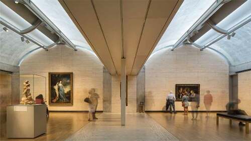 Figure 3. Daylighting strategy in Kimbell museum through light reflector devices (CitationLouis I. Kahn Building | Kimbell Art Museum)