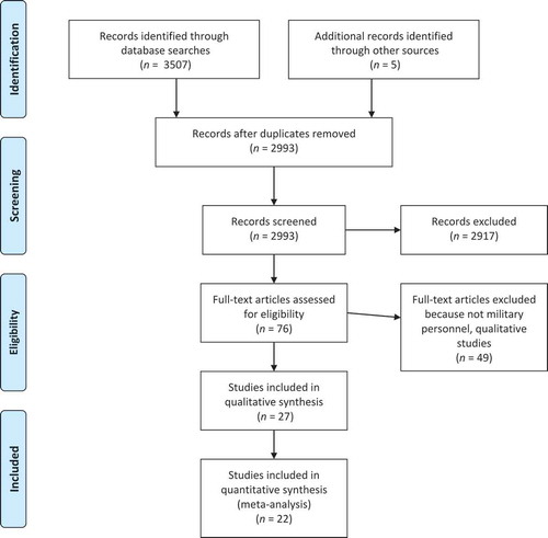 Figure 2. Flowchart of literature search.