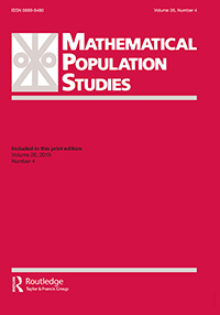 Cover image for Mathematical Population Studies, Volume 26, Issue 4, 2019