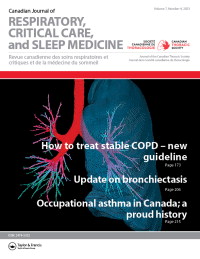 Cover image for Canadian Journal of Respiratory, Critical Care, and Sleep Medicine, Volume 7, Issue 4, 2023