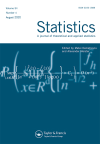 Cover image for Statistics, Volume 54, Issue 6, 2020