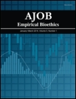 Cover image for AJOB Empirical Bioethics, Volume 6, Issue 4, 2015