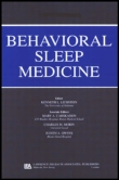 Cover image for Behavioral Sleep Medicine, Volume 10, Issue 3, 2012