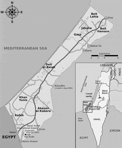 Figure 1. Gaza Strip.