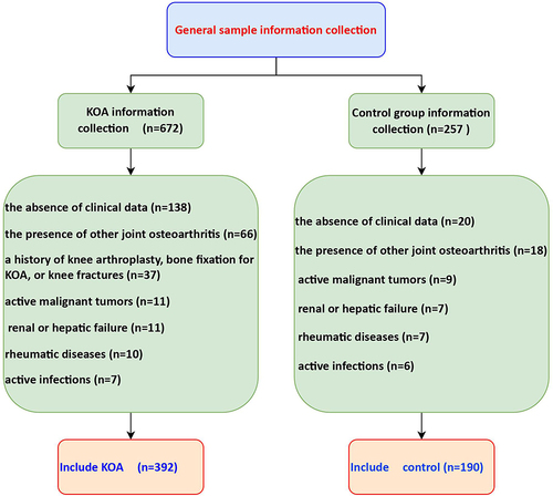 Figure 1 Sample flow diagram for this study.