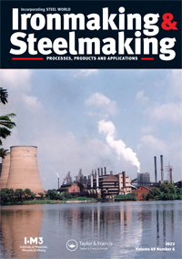 Cover image for Ironmaking & Steelmaking, Volume 49, Issue 6, 2022