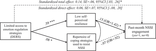 Figure 1. Path analytic model.