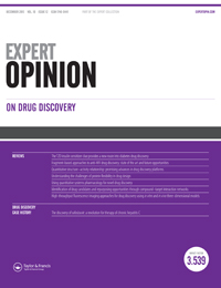 Cover image for Expert Opinion on Drug Discovery, Volume 10, Issue 12, 2015