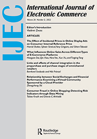 Cover image for International Journal of Electronic Commerce, Volume 26, Issue 3, 2022