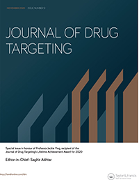 Cover image for Journal of Drug Targeting, Volume 28, Issue 9, 2020