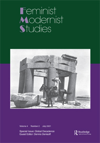Cover image for Feminist Modernist Studies, Volume 4, Issue 2, 2021