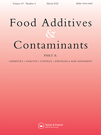 Cover image for Food Additives & Contaminants: Part A, Volume 39, Issue 3, 2022