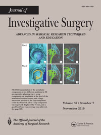 Cover image for Journal of Investigative Surgery, Volume 32, Issue 7, 2019