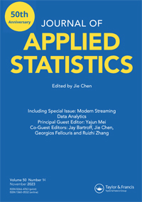 Cover image for Journal of Applied Statistics, Volume 50, Issue 14, 2023