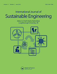 Cover image for International Journal of Sustainable Engineering, Volume 11, Issue 3, 2018